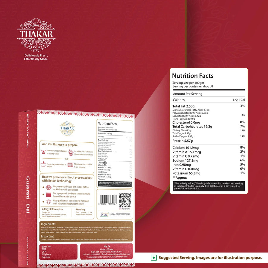 Gujarati Dal, ready-to-eat Gujarati dish by Thakar Kitchen (3 of 4)