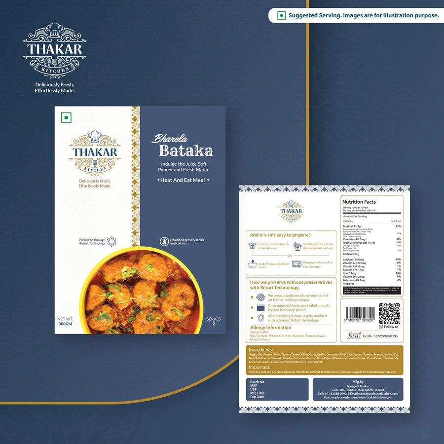 Bharela Bateka, ready-to-eat Gujarati dish by Thakar Kitchen (4 of 4)