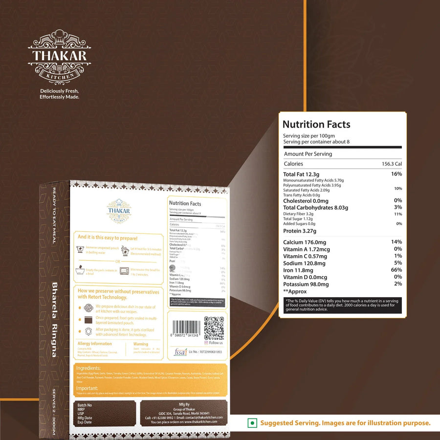 Bharela Ringana, ready-to-eat Gujarati dish by Thakar Kitchen (3 of 4)