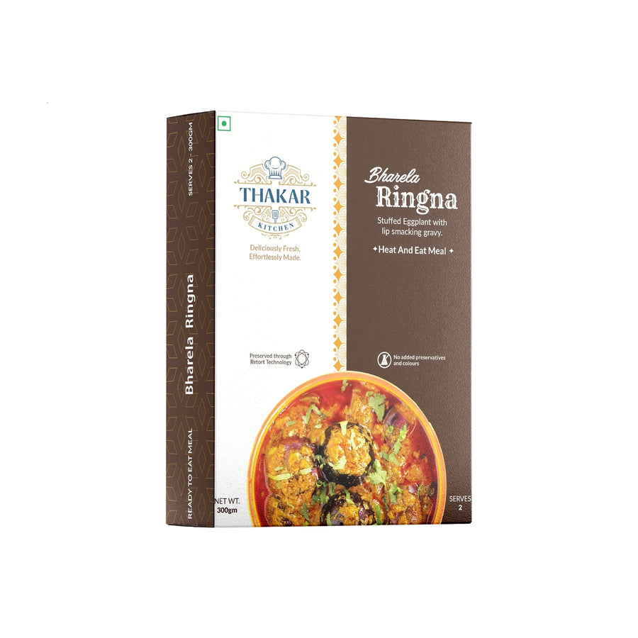 Bharela Ringana, ready-to-eat Gujarati dish by Thakar Kitchen