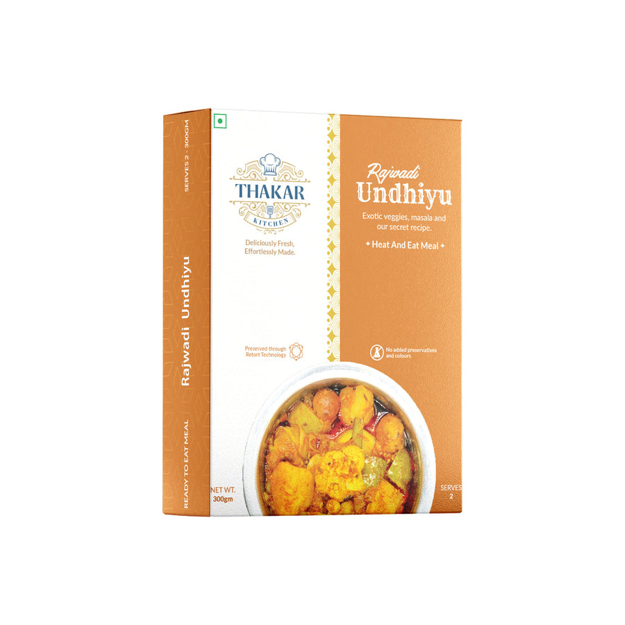 Rajwadi Undhiyu, ready-to-eat Gujarati dish by Thakar Kitchen