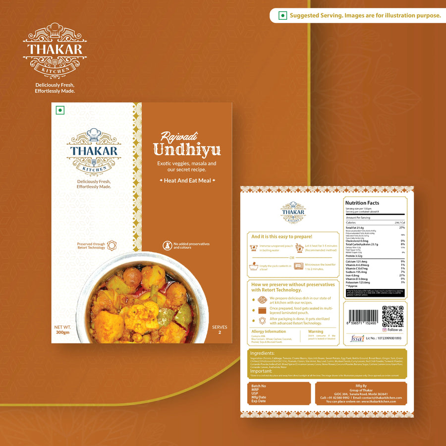 Rajwadi Undhiyu, ready-to-eat Gujarati dish by Thakar Kitchen (6 of 6)