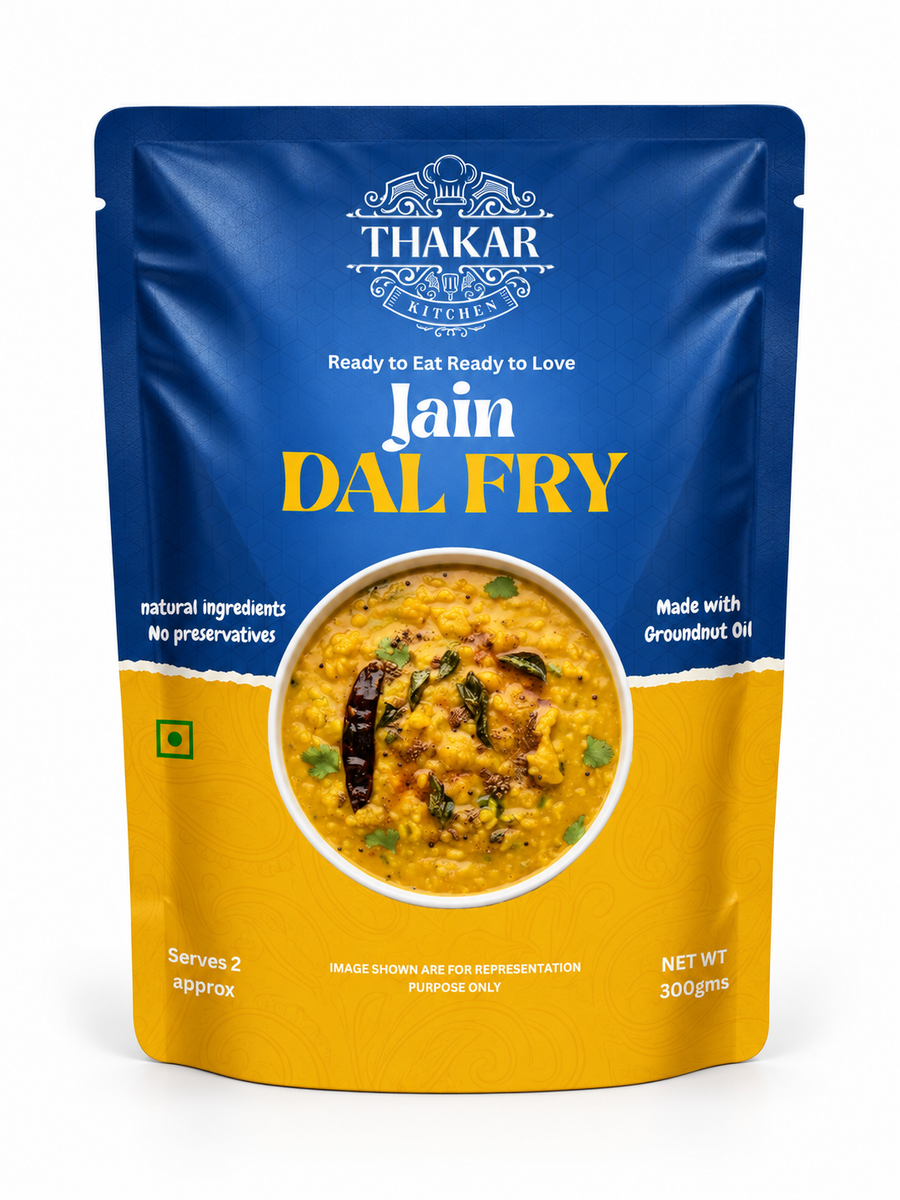 Thakar Kitchen Jain Dal Fry 300 g pouch front