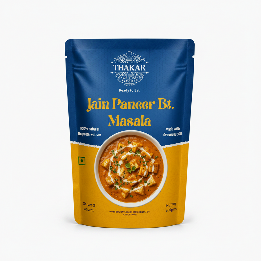 Paneer Butter Masala Jain, ready-to-eat Jain dish by Thakar Kitchen